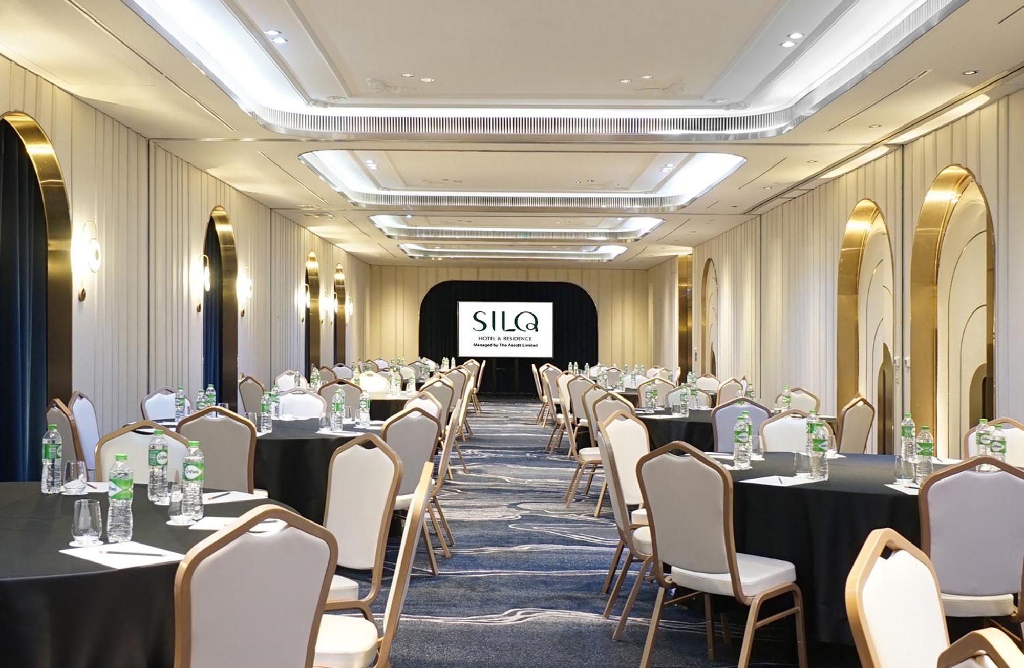 Silq Hotel & Residence, Managed By The Ascott Limited 曼谷 外观 照片 The ballroom at SILQ