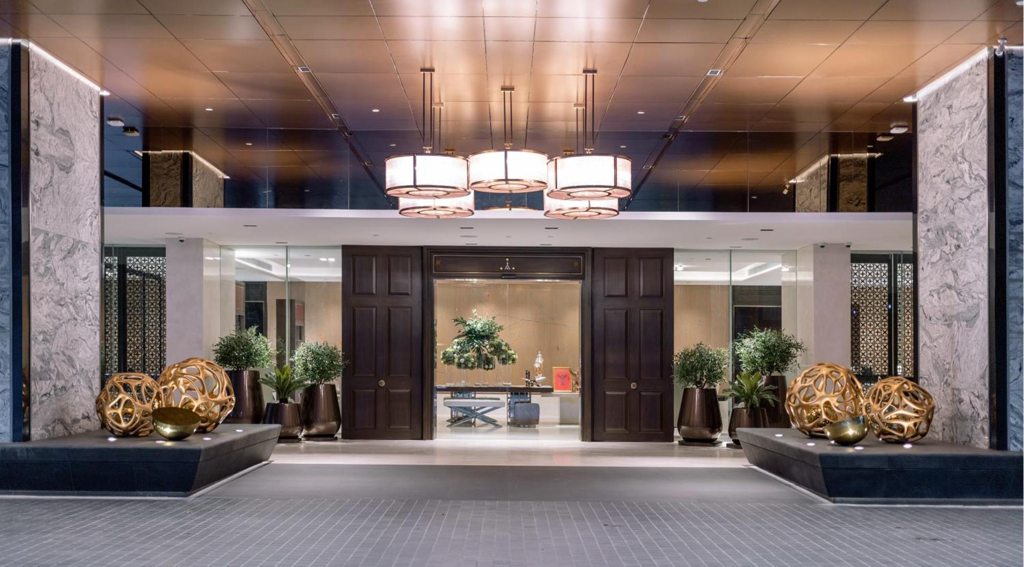 Silq Hotel & Residence, Managed By The Ascott Limited 曼谷 外观 照片 The lobby of the Mandarin Oriental, Bangkok