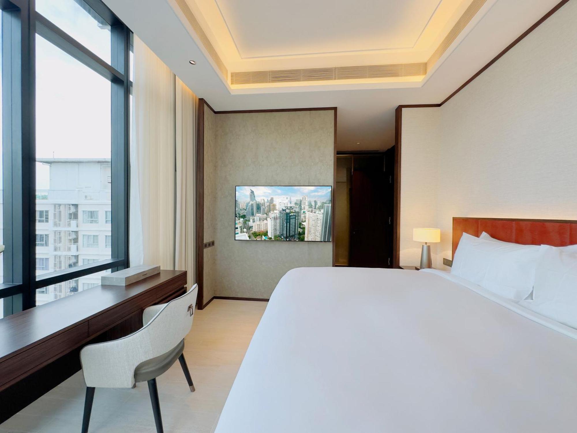 Silq Hotel & Residence, Managed By The Ascott Limited 曼谷 客房 照片 Deluxe Room
