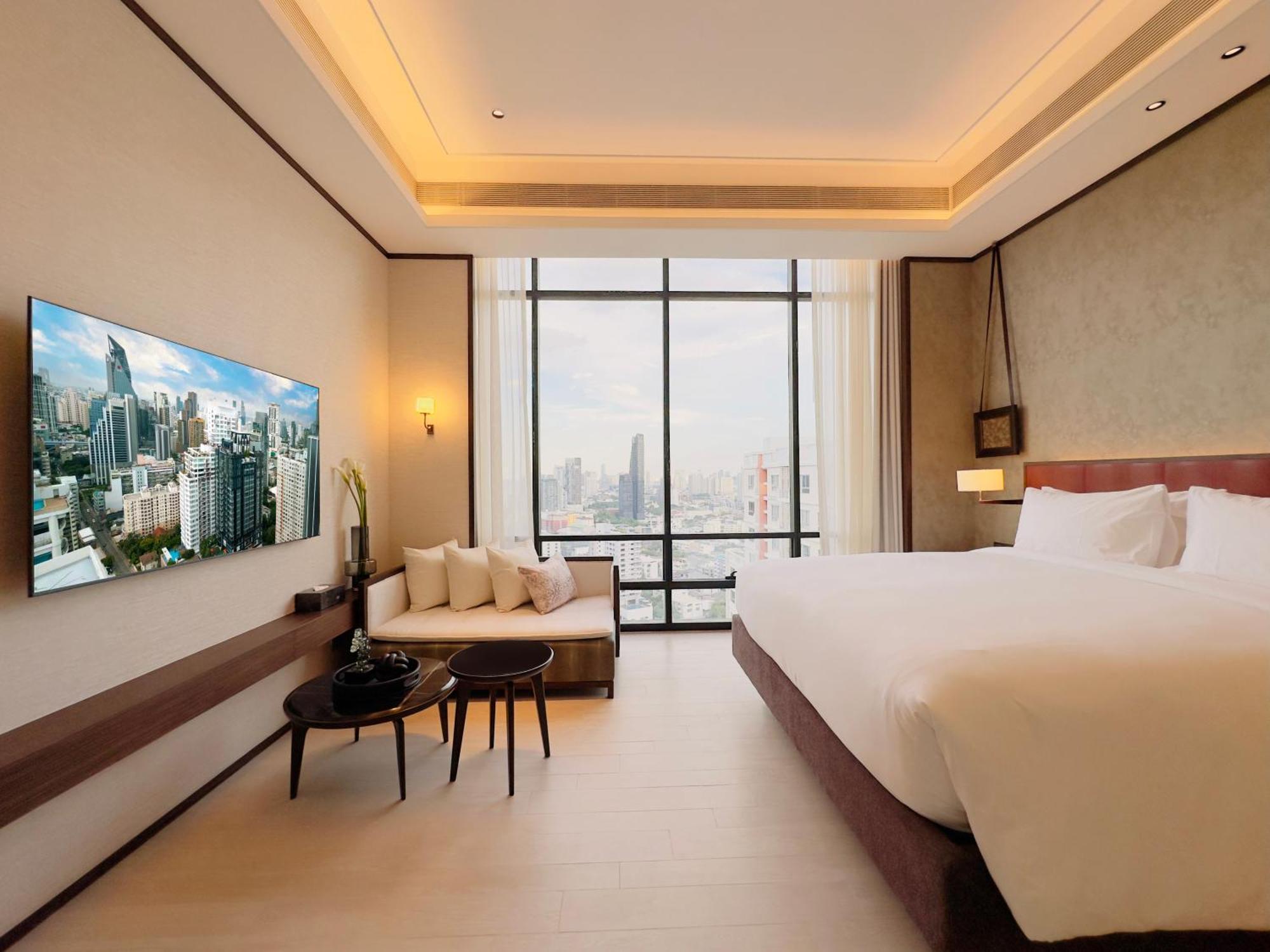 Silq Hotel & Residence, Managed By The Ascott Limited 曼谷 客房 照片 Deluxe Room